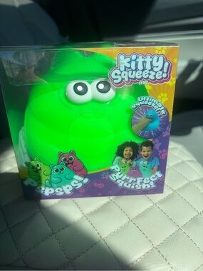 Viral Five Below Squeeze Kitty Green Squishy Kids Toy